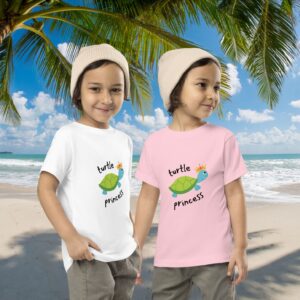 Mockup Toddler Shirt Turtle Princess