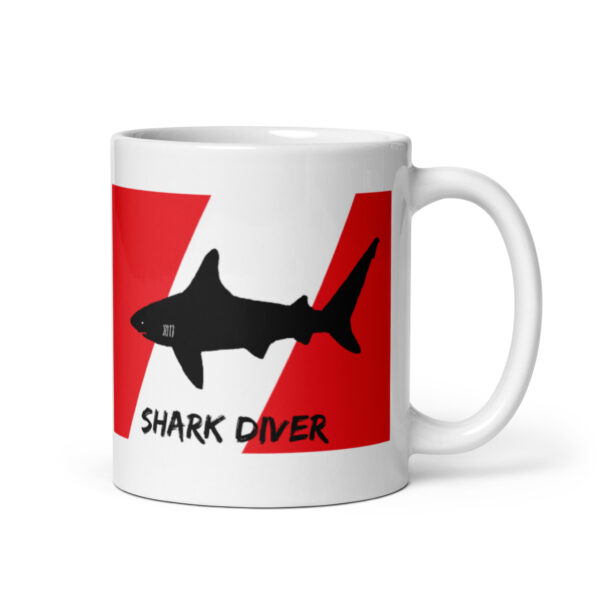 Shark Diver coffee mug - Image 4