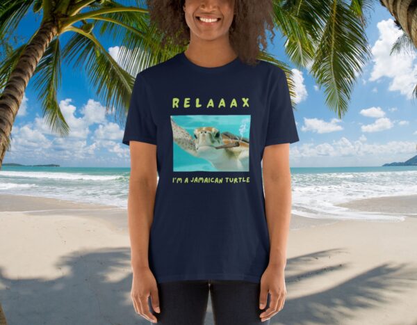 Relax I'm a jamaican turtle Short-Sleeve Unisex T-Shirt