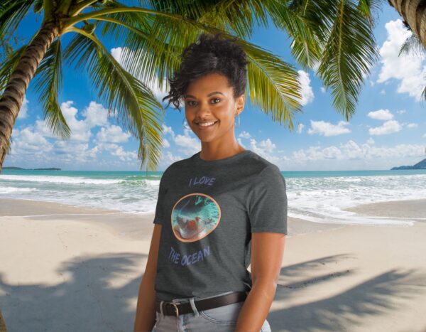 I love the ocean ray Short-Sleeve Unisex T-Shirt - Image 4