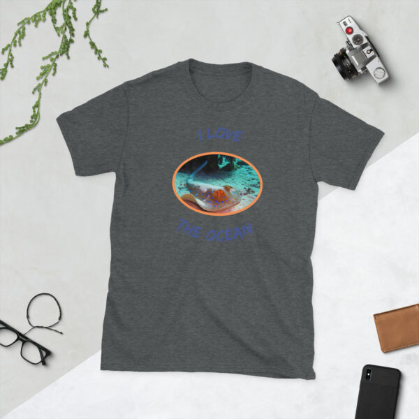 I love the ocean ray Short-Sleeve Unisex T-Shirt - Image 9