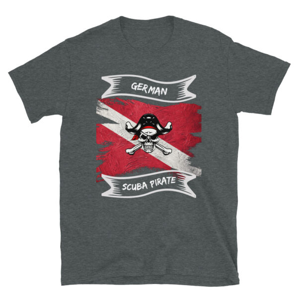 German Scuba Pirate Short-Sleeve Unisex T-Shirt - Image 3