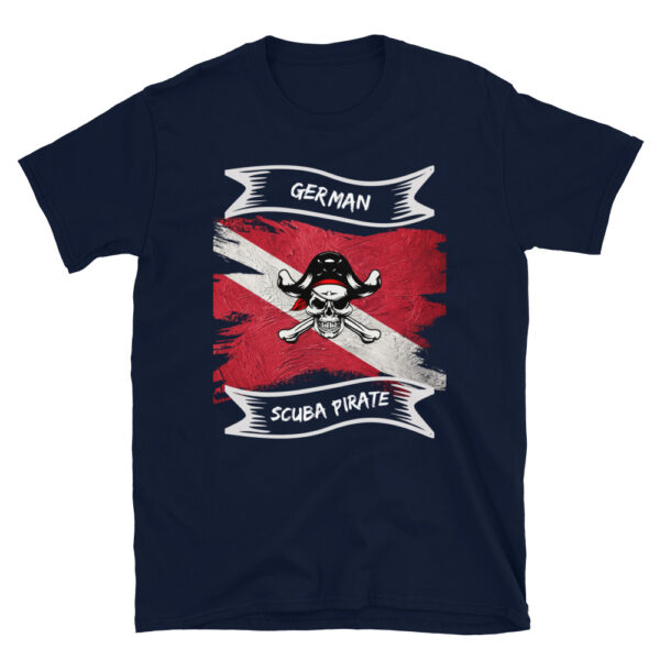 German Scuba Pirate Short-Sleeve Unisex T-Shirt - Image 4